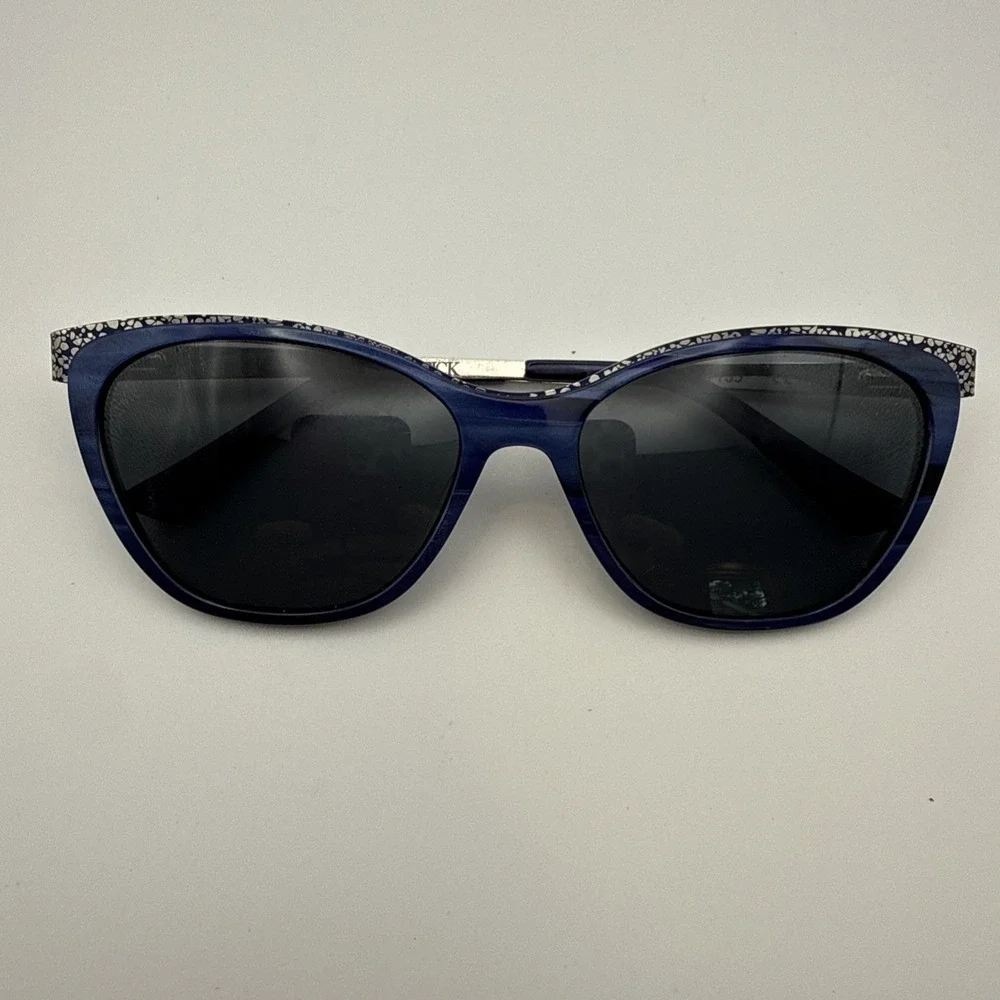 GLAMOUR EDITORS PICK-GL 2009 BLUE Cat Eye AUTHENTIC SUNGLASS Frames 54-16-135